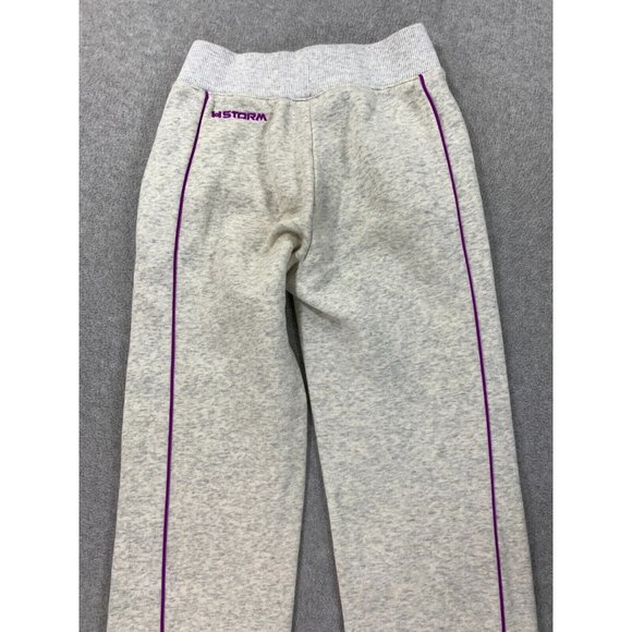 Under Armour Storm‎ Loose Fit Sweatpants (Youth Medium) Gray/Purple - Picture 13 of 14